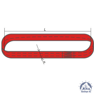 Строп текстильный кольцевой СТК 1 L=9 м