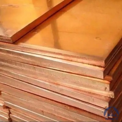 Лист медный 58х600х1500 мм М2М ГОСТ 1173-2006 купить в Мелитополь