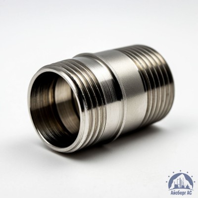 Ниппель переходной нержавеющий DN 32х15 1 1/4"-1/2" 42,4х21,3 мм AISI 316 двойной НР-НР купить в Мелитополь